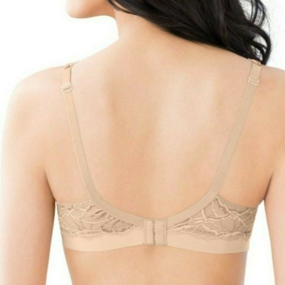 Bali Lace Desire Lightly Lined Underwire Full Coverage Bra Style 6543 Size 34C - Picture 2 of 12